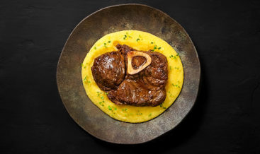 Ossobuco com Polenta